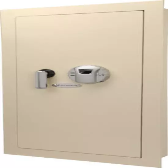 Barska Biometric Wall Hidden Safe Fingerprint Lock Security Box, AX12408