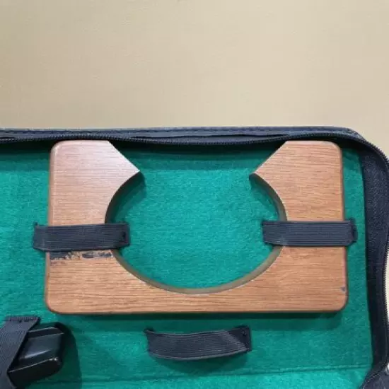 Vintage Portable Travel Golf Putter Set In Carry Case