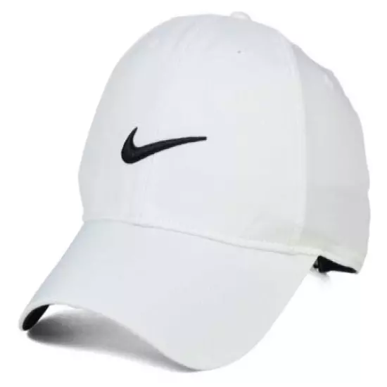 Nike Dri-Fit Lightweight Training Golf Tennis Running Hat-White-Brand New/tag