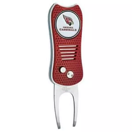 Team Golf NFL Arizona Cardinals Switchblade Divot Tool with Double-Sided