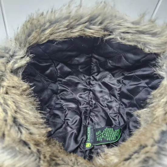 Green John Deere Trapper Winter Hat