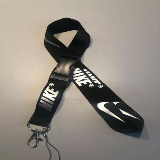 Nike Lanyard Detachable Keychain Badge ID Holder Phone Strap Multi Color