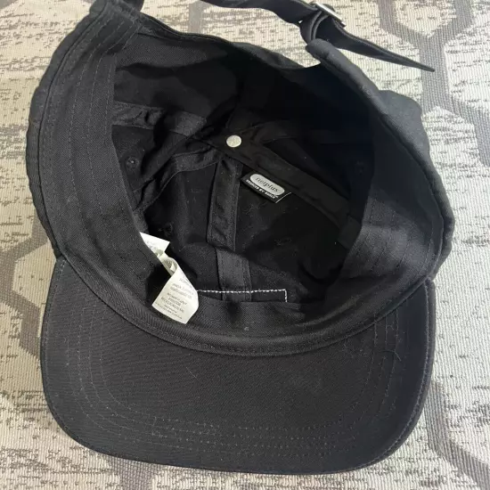 Patagonia Hat Netplus P6 Logo Strapback 6 Panel Black Cap Unstructured Dad GUC