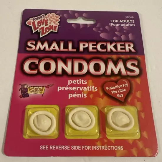 Small Pecker Condoms - Great Gag Gift B6