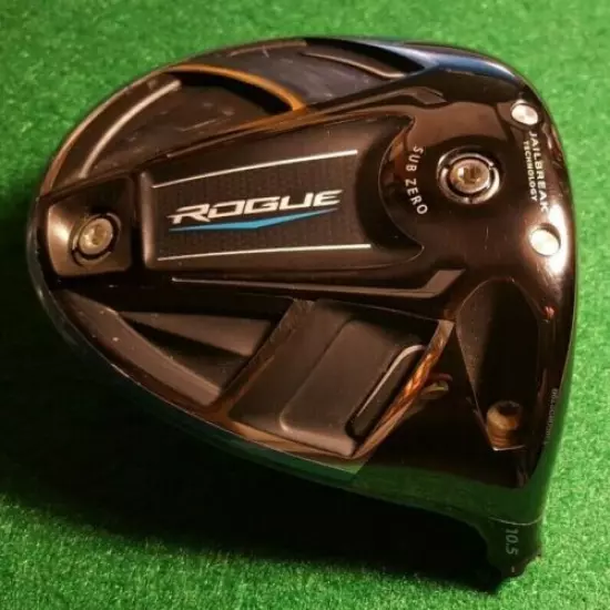 CALLAWAY ROGUE SUB ZERO 10.5* MEN'S RIGHT HANDED DRIVER HEAD ONLY!! VERY GOOD!!!