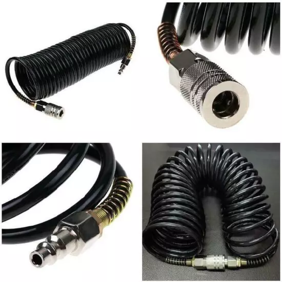 Long lasting and Sturdy Inflating Coil Air Hose Compressor with PE Material