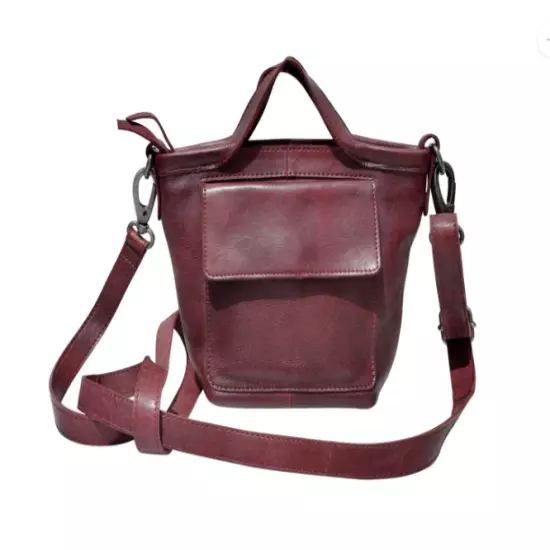 Latico Leather Oxblood Mick Crossbody Bag Purse Handbag ✨NEW !!