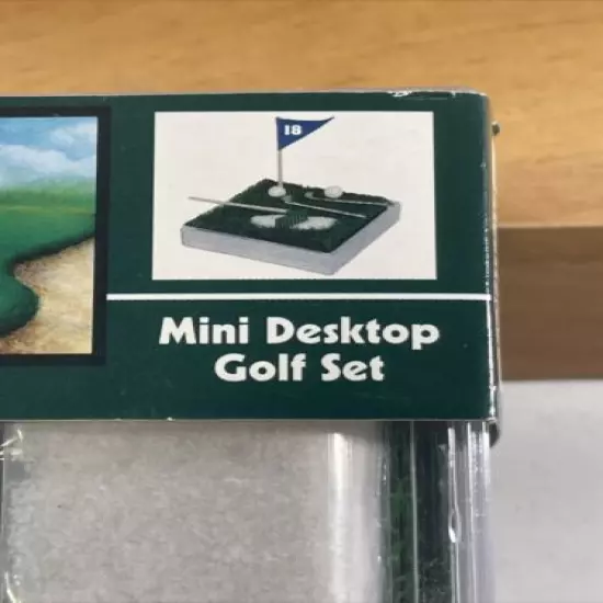 NOS VTG IN THE BOX American Zen Series Day Dreamin Golf Mini Desktop Golf Set