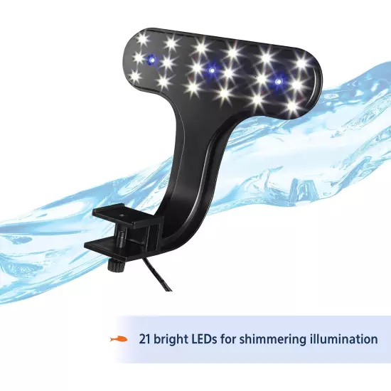 Freshwater Aquarium Clip-On LED Light One Size