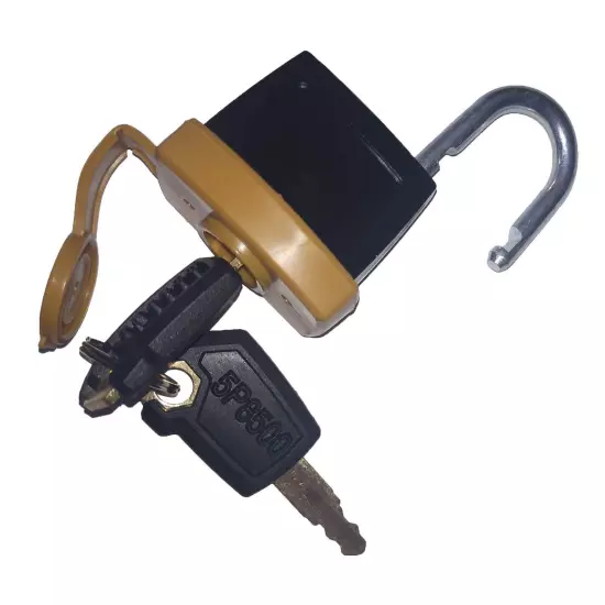 Padlock 246-2641 2462641 & Key 5P8500 for Caterpillar 725 730 735 740 D250E D...