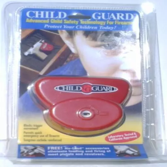 Child Guard Firearm Safety Gun Lock & Tupelo Shooting Glasses -lot of 2