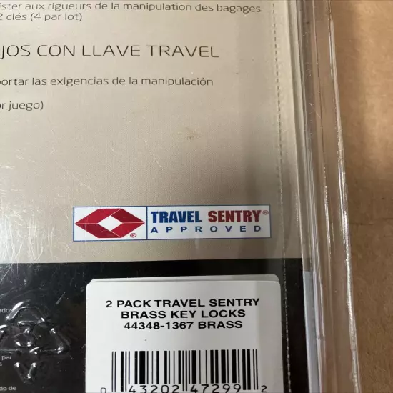 Package Of 2 New Samsonite Luggage Travel Accesories Locks