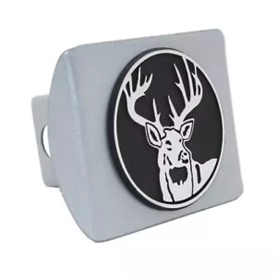 Hunting Buck Deer Metal Hitch Cover 