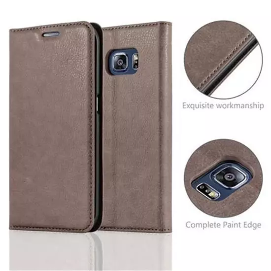 Case for Samsung Galaxy S6 EDGE Cover Protection Book Wallet Magnetic Book