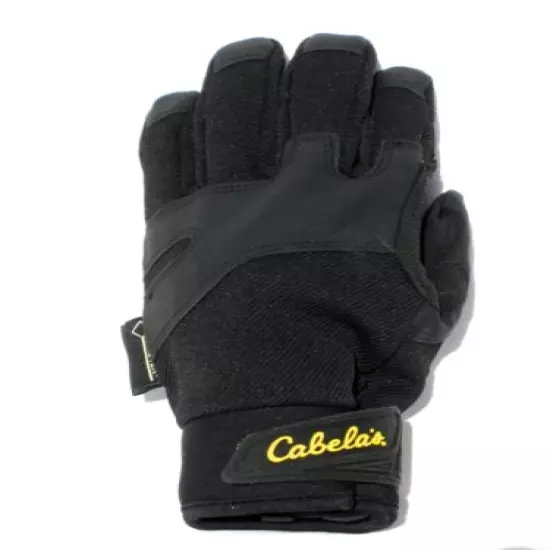 Cabela's Men's Insulated Shooting Gloves Gore-tex Thinsulate Black Hunting GTX