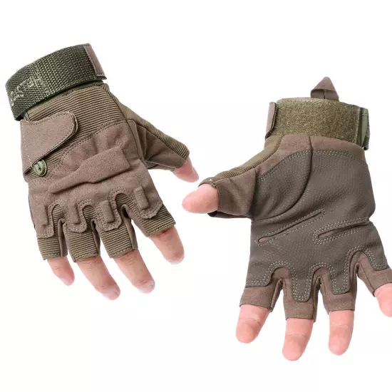 Tactical Half Finger Gloves Military Shooting Gloves Outdoor Sport Gloves