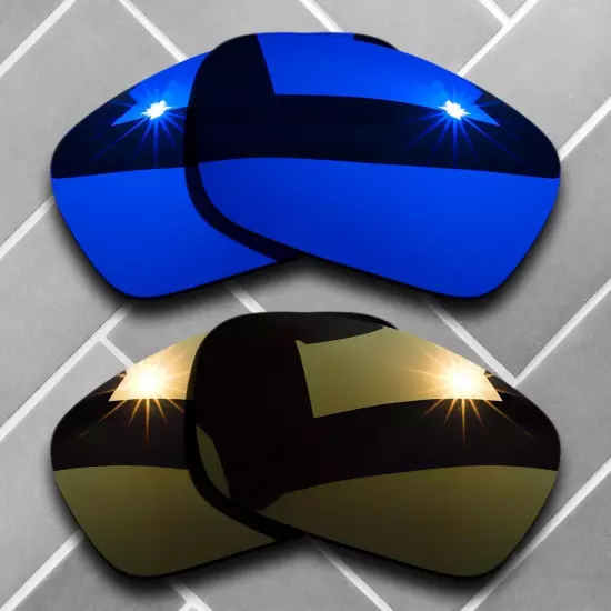 Polarized Replacement lenses for-Oakley Fuel Cell OO9096 Anti-Scratch Choices US