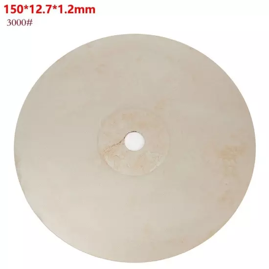 1pcs THK C6 150mm Diamond Coated Wheel Lapping Disc Flat Lap Wheel PACK