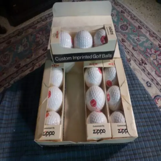 Vintage RAM "YUASA" Custom Logo Golf Balls 1's,2's, 3's, 4's 12 Balls W/Box NOS