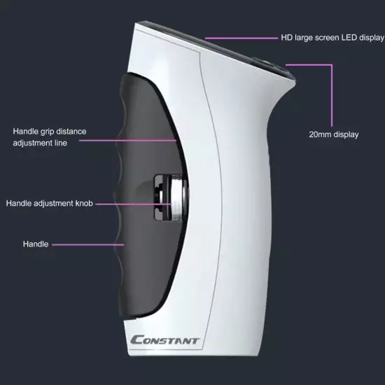 Hand Grip Strength Trainer Auto Capture LED Display Accurate for Injury Recovery