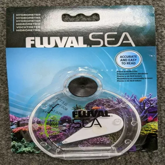 Fluval Sea Hydrometer for Aquariums Medium Saltwater - Free Shipping 3E *NEW* 