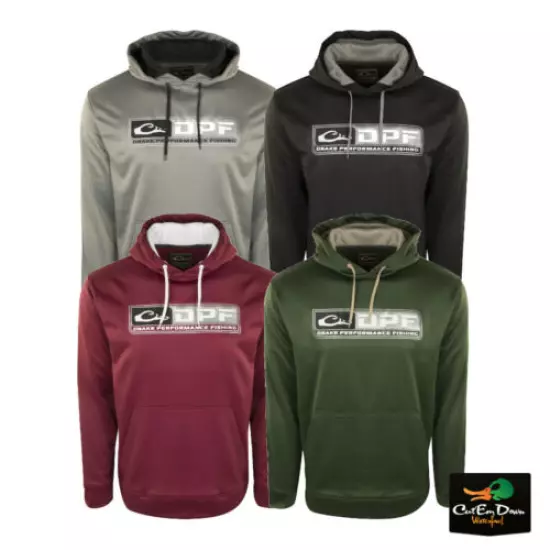 NEW DRAKE PERFORMANCE FISHING - DPF LOGO HOODIE