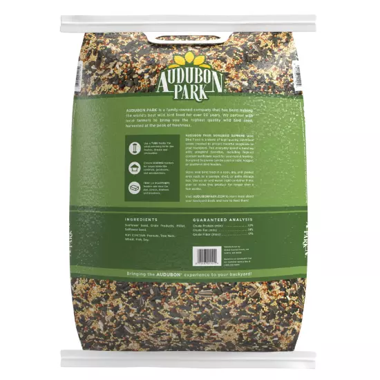 Songbird Supreme Wild Bird Food, Dry, 1 Count per Pack, 15 Lbs.