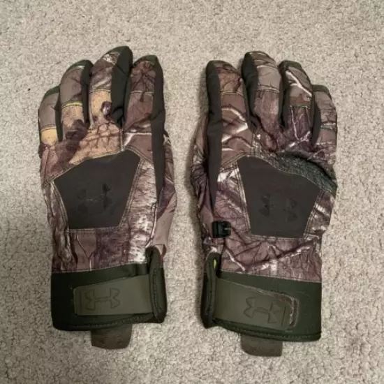 Under Armour Scent Control Coldgear Infrared Primer 2.0 Gloves Realtree Large