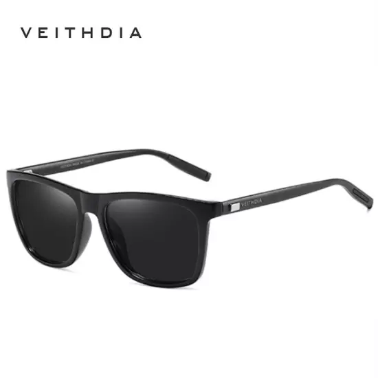 VEITHDIA HD Polarized Photochromic Sunglasses Men Aluminum Sport Driving Glasses