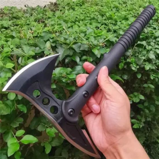 Outdoor high quality survival hunting knife tactical multifunctional defense axe