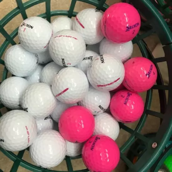 50 SRIXON LADY GOLF BALLS =MINT=