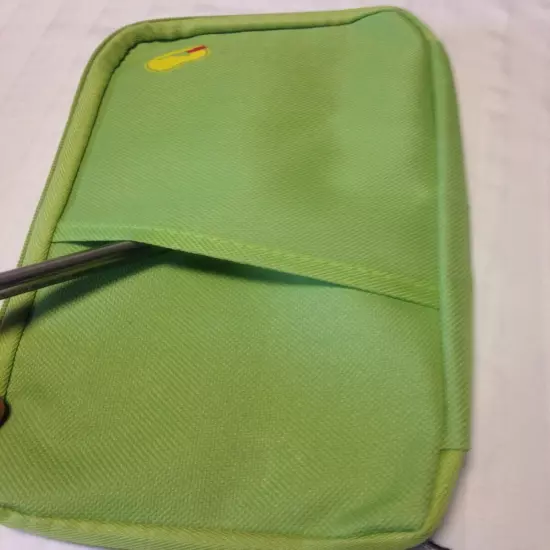 Passport And Travel Organizer Document Holder Green Zippered New Multipocket