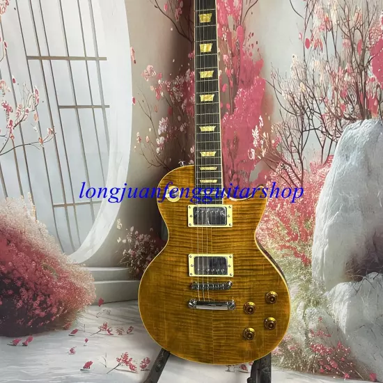 Joe Perry Signature Boneyard LP Standard electric guitar Flame maple top