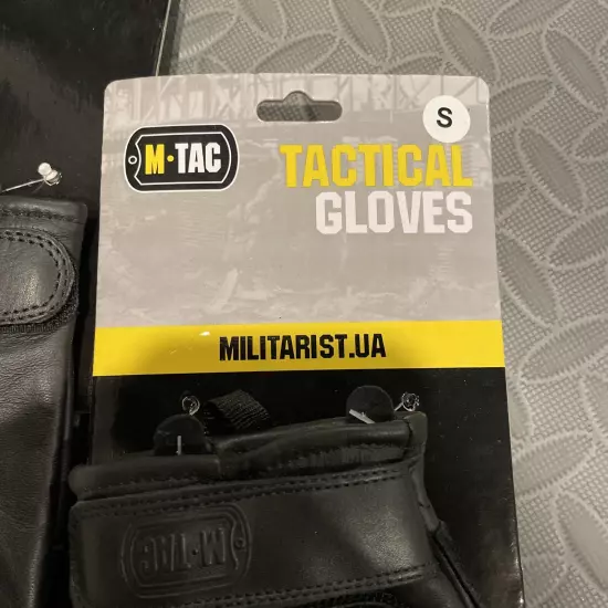 MTac Tactical Gloves Black Small SWAT Hatch Reactor LR10 Style