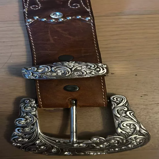 Western Leather Belt