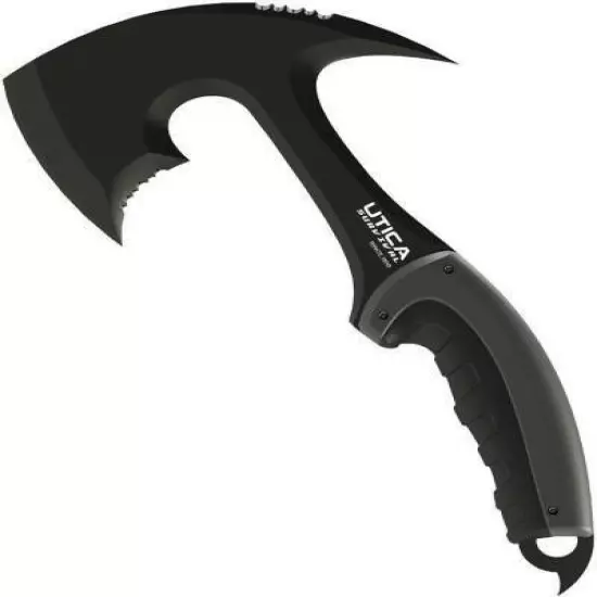 Utica Timber Tamer I Axe 11.5" overall. 5.75" black finish 3Cr13 NEW