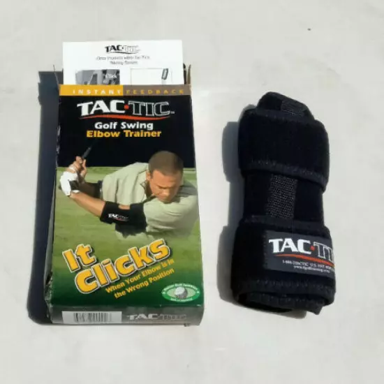 TAC TIC Golf Swing Elbow Trainer EUC