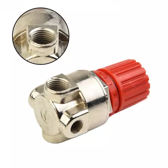 Air Compressor Accessories Valve Air Pressure Valve 2.8 X 1.6 X 1.6in 4 Holes