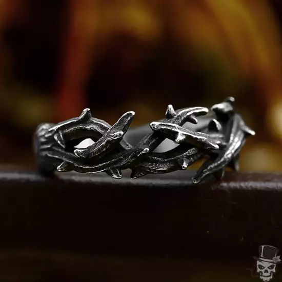 Sculpt Rings™ Stainless Steel Ring - Jesus Christ Crown of Thorns - Men's/Women