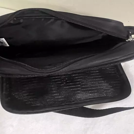 Samsonite VTG Travel Pouch Money Holder Fanny Pack Crossbody Bag Black Adjusts