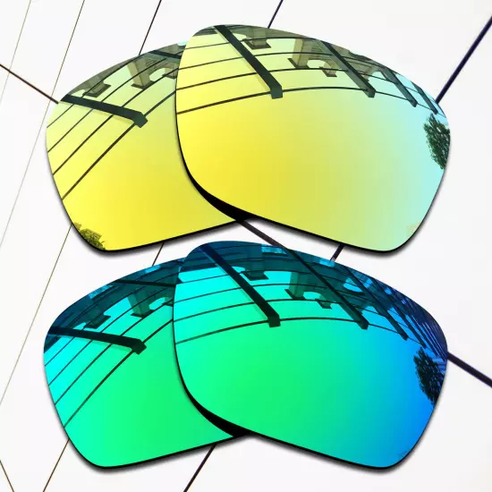 TRUE POLARIZED Replacement Lenses for-Oakley Fuel Cell OO9096 Multi-Colors