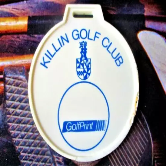 vtg - PGA Golf Bag Tag - KILLIN GOLF CLUB gc - Perthsire Scotland