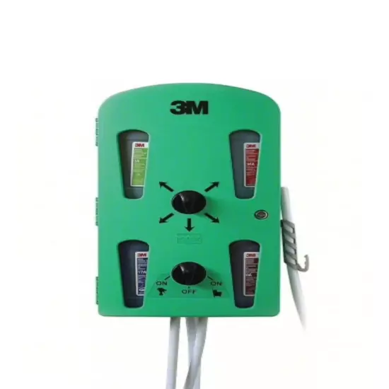 3M Dilution Control Dispenser: Wall Mount , 4 Chemicals Dispensed, Flow Control