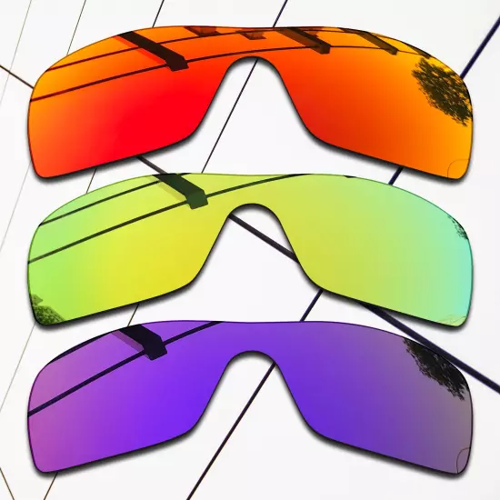 TRUE POLARIZED Replacement Lenses for-Oakley Oil Rig Frame OO9081 Multi-Colors