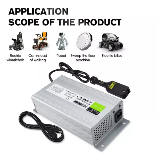 Sets For EZ-GO TXT Automatic Car Golf Cart 36V 18A Battery Charger 