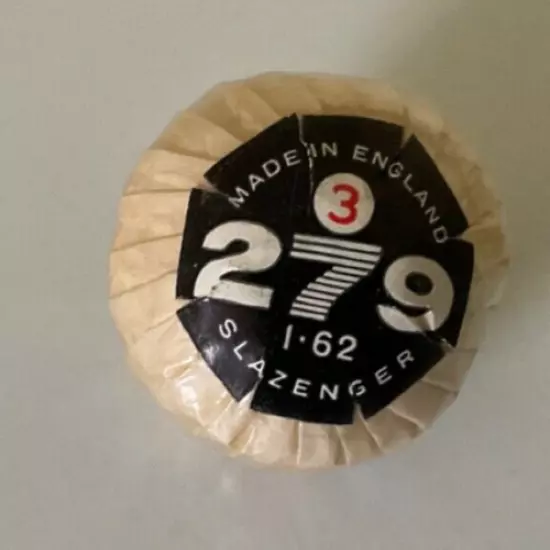 Vintage Slazenger Golf Ball Wrapped 279 Ball Bobby Locke Commemorative Model