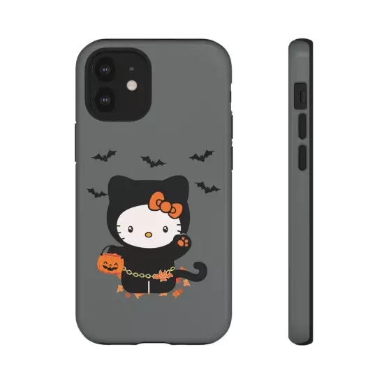 HALLOWEEN HELLO KITTY Phone Case, iPhone and Samsung Glossy Tough Phone Cases