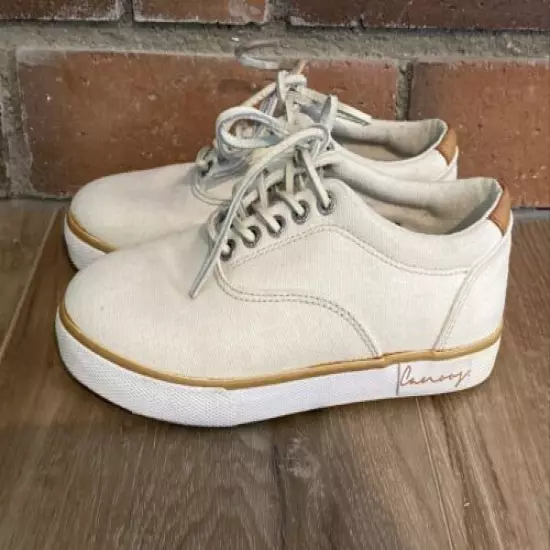 Canoos Ladies Canvas Casual Golf Shoes - Molly - Size 5 US - Beige