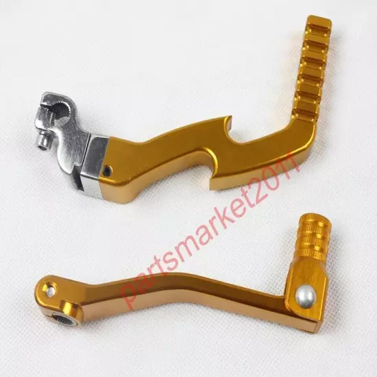 CNC Shift Gear Lever Kick Start Lever CRF50 XR50 SSR Stomp Atomic Dirt Bikes Z50