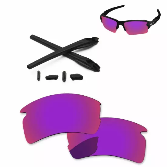 Lensology Polarized Replacement Lenses & Kit For-Oakley Flak 2.0 XL OO9188 - Opt